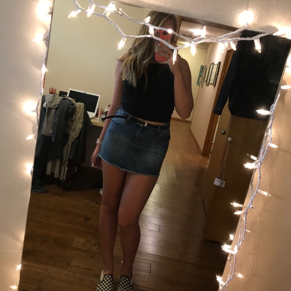 jean skirt - Picture 2 of 4